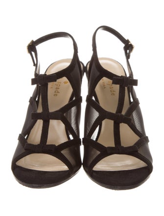 Kate Spade New York Mesh Mesh Accents Slingback Sandals