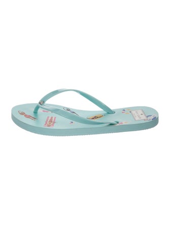 Kate Spade New York Rubber Printed Flip Flops
