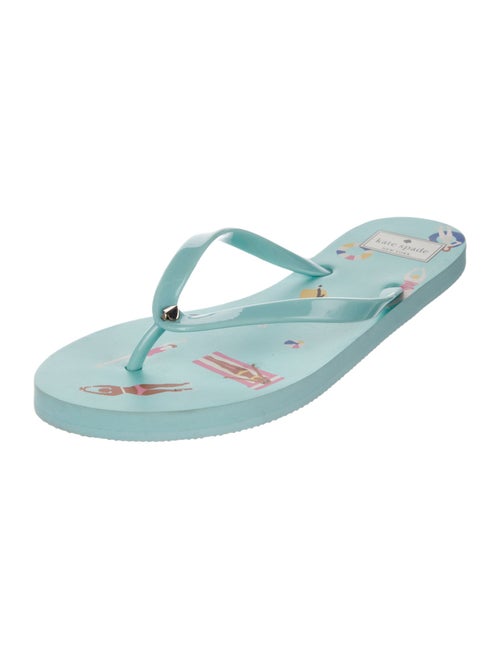 Kate Spade New York Rubber Printed Flip Flops