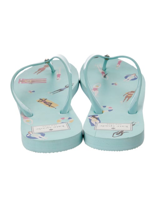 Kate Spade New York Rubber Printed Flip Flops