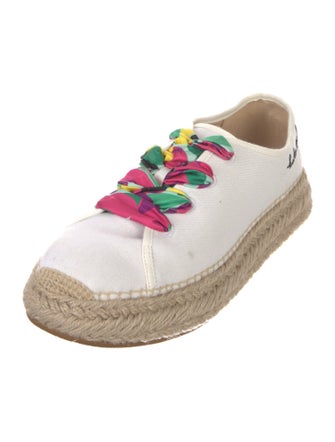 Kate Spade New York Canvas Embroidered Accent Sneakers