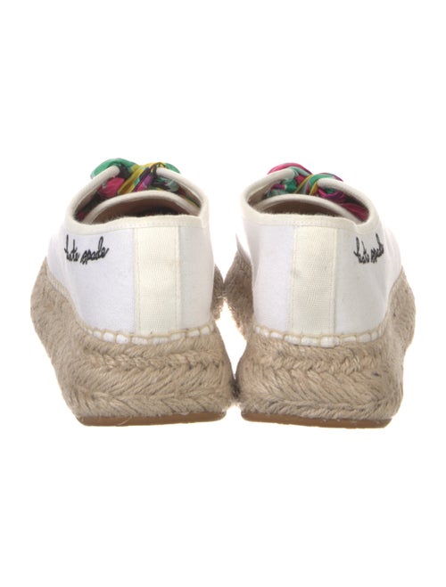 Kate Spade New York Canvas Embroidered Accent Sneakers