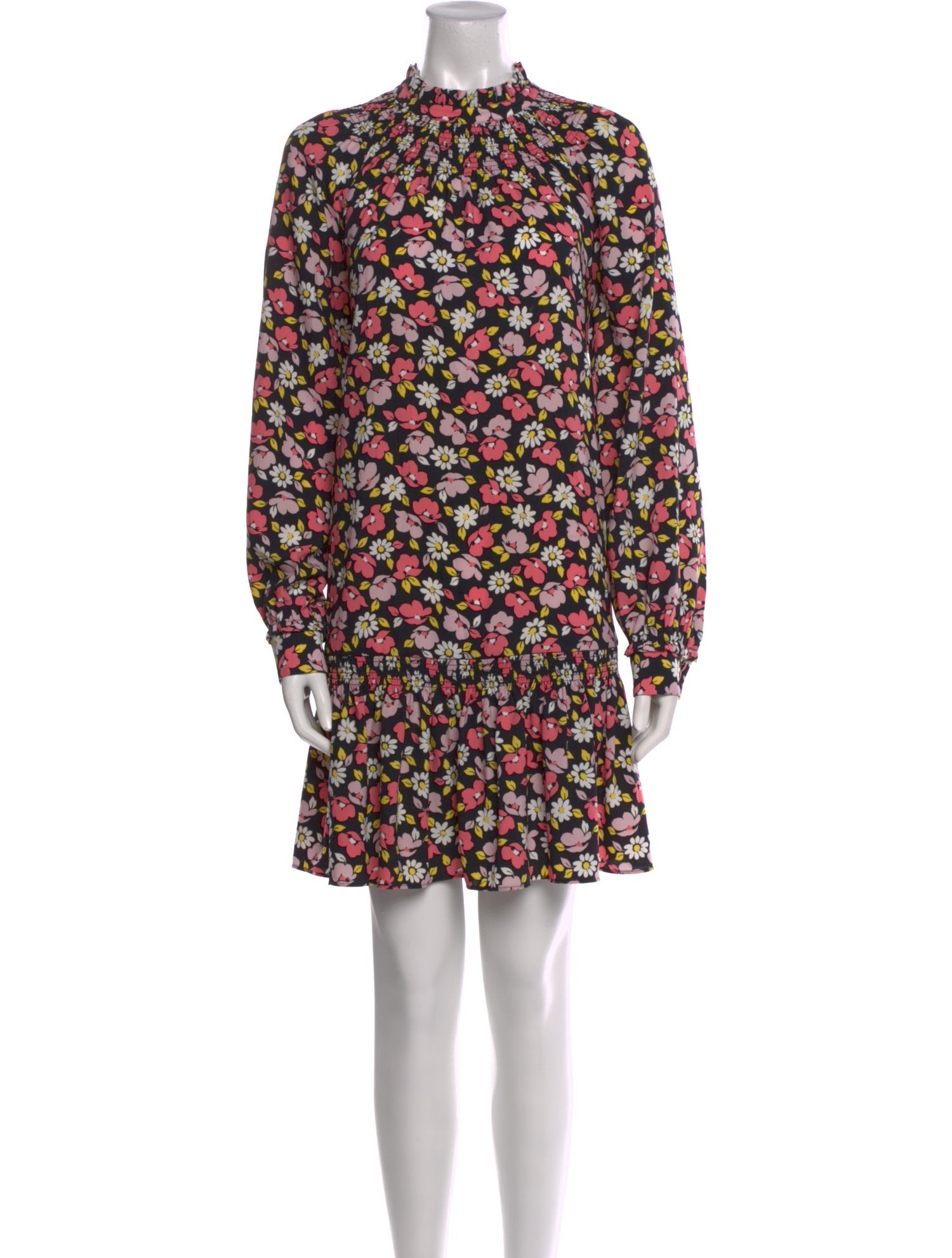 Kate Spade New York Floral Print Mini Dress