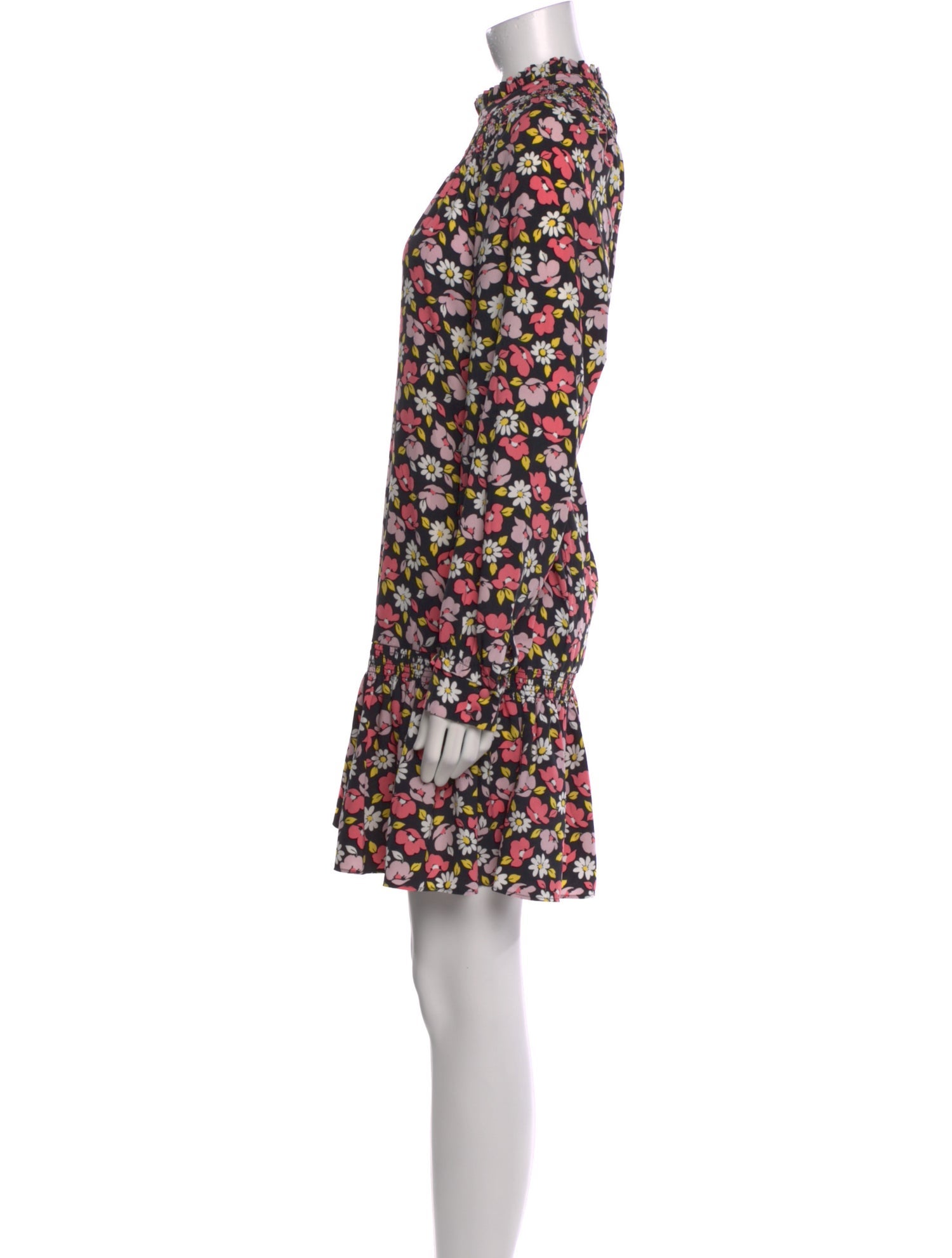 Kate Spade New York Floral Print Mini Dress