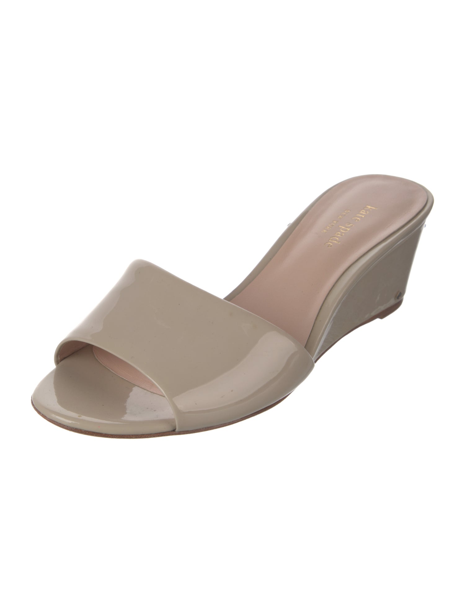 Kate Spade New York Patent Leather Slides