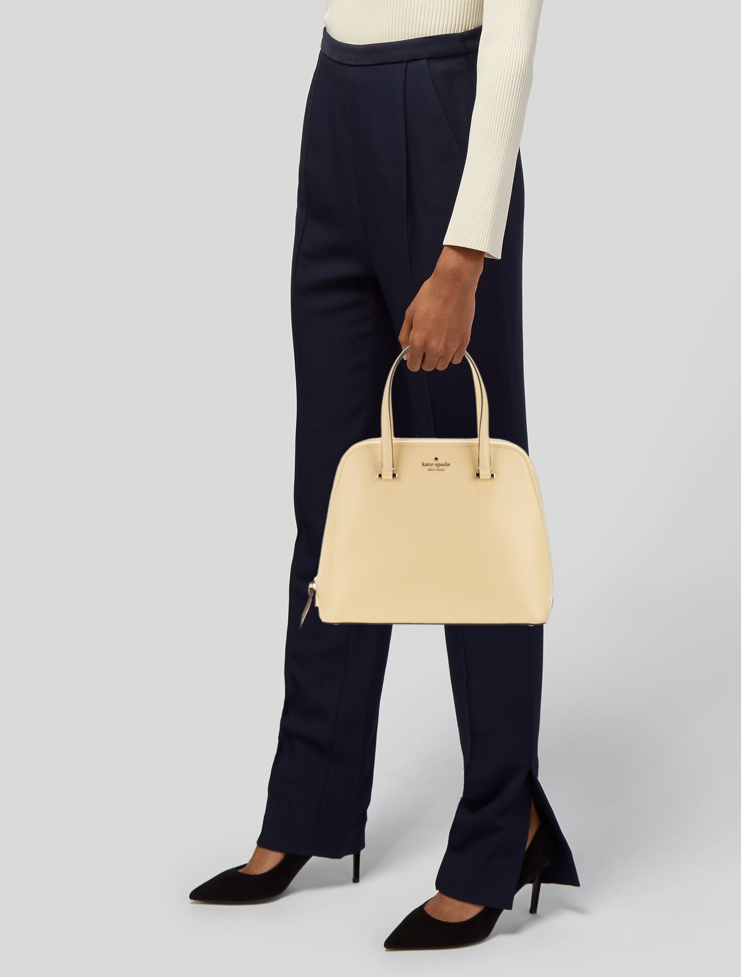 Kate Spade New York Leather Top Handle Bag