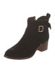 Kate Spade New York Suede Leather Trim Embellishment Boots