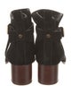 Kate Spade New York Suede Leather Trim Embellishment Boots