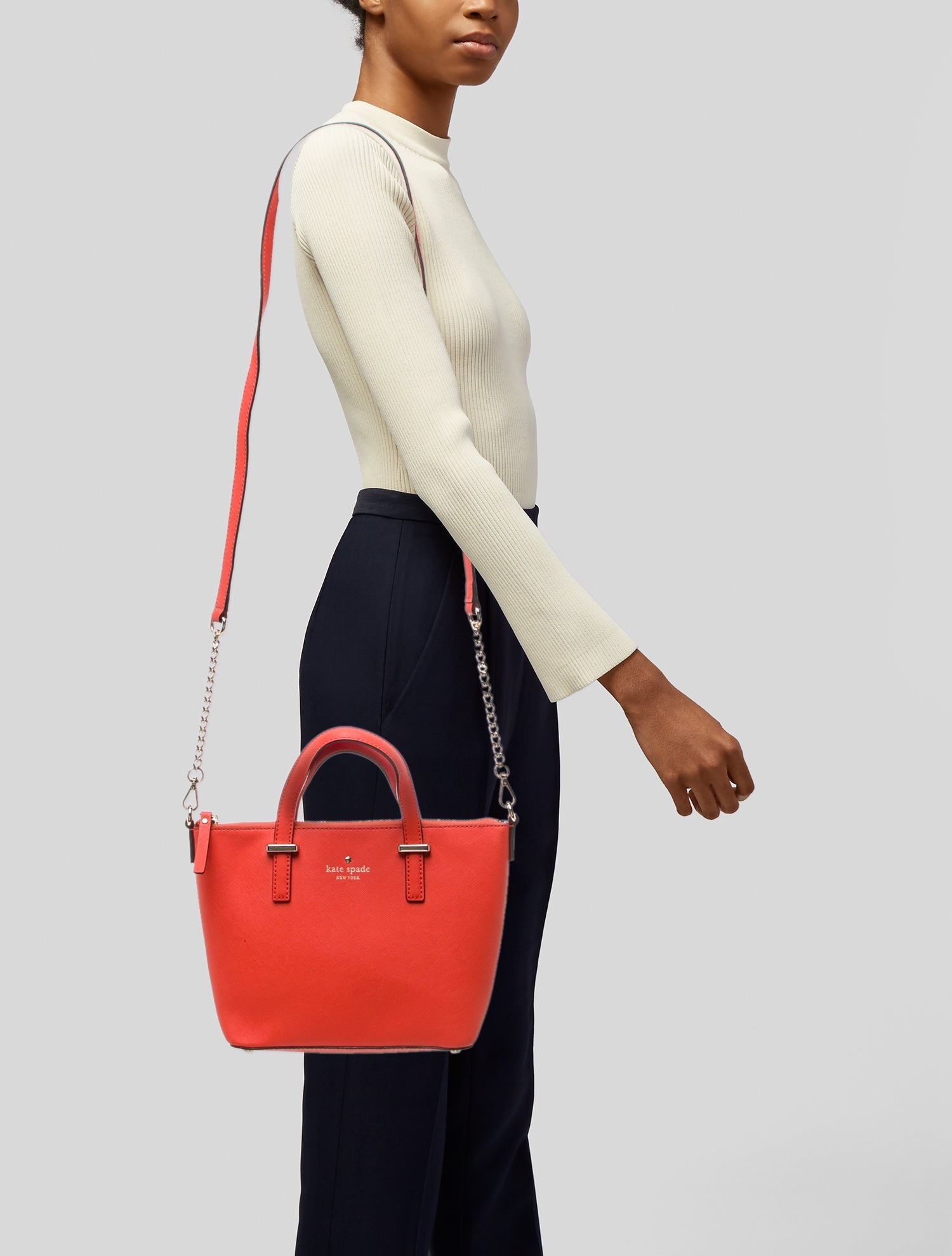 Kate Spade New York Saffiano Leather Top Handle Bag