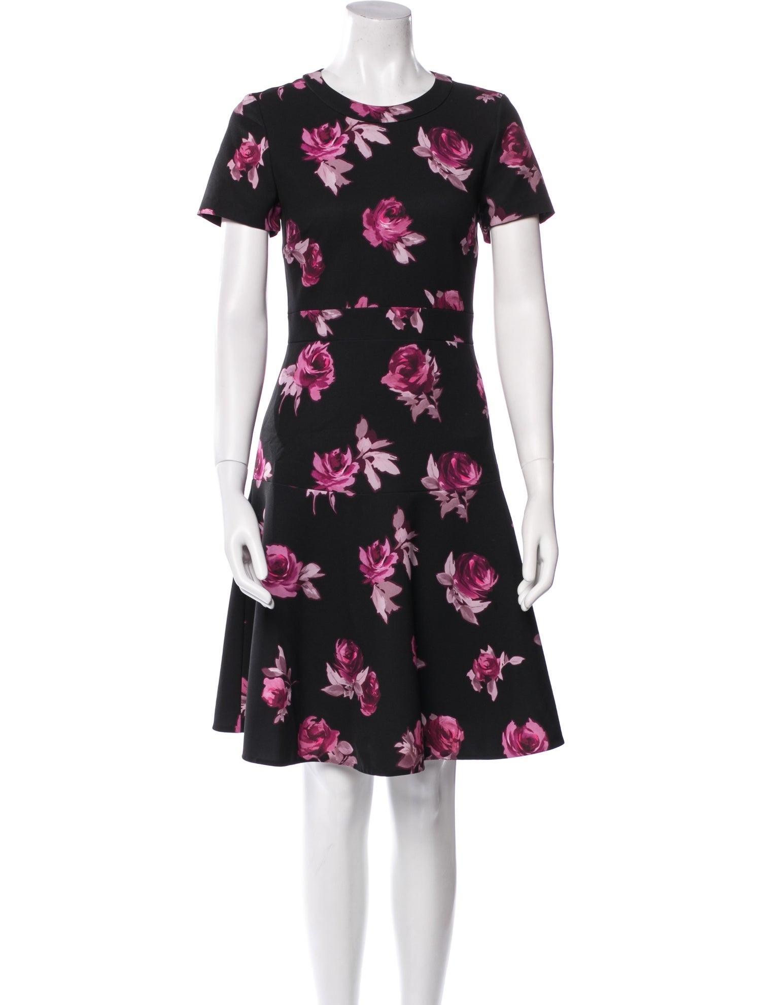 Kate Spade New York Floral Print Knee-Length Dress