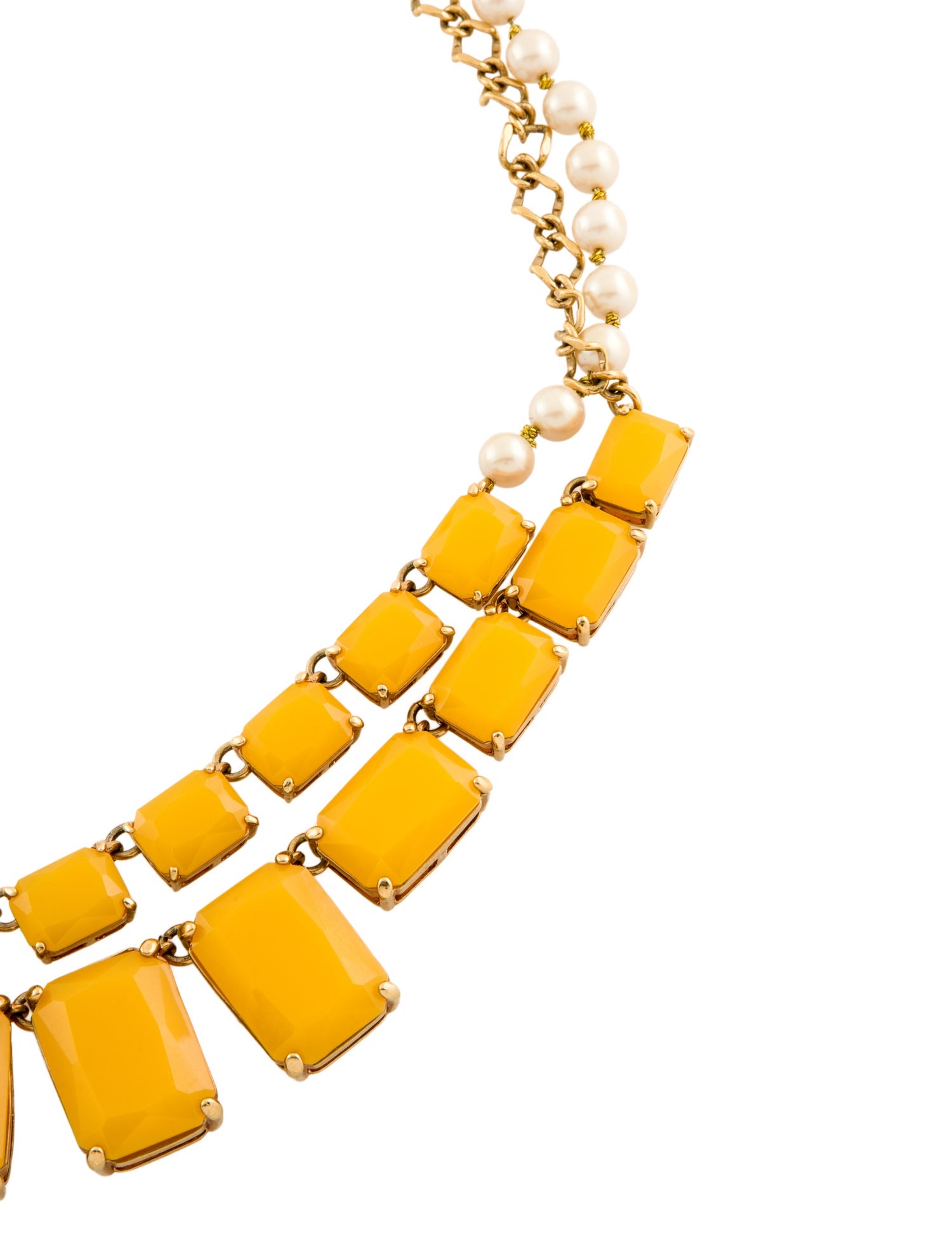 Kate Spade New York Faux Pearl "Treasure Chest" Double Strand Necklace