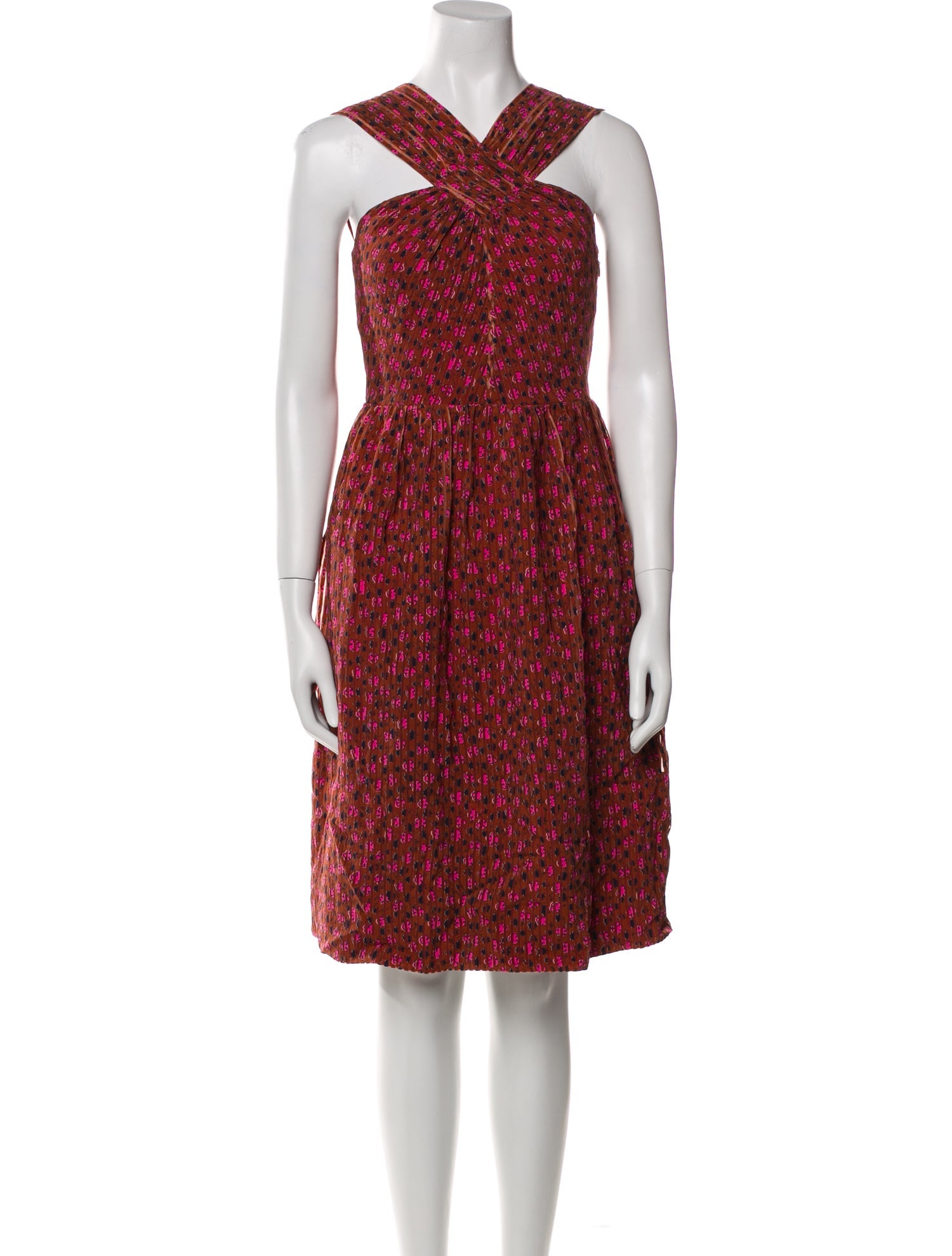 Kate Spade New York Printed Knee-Length Dress