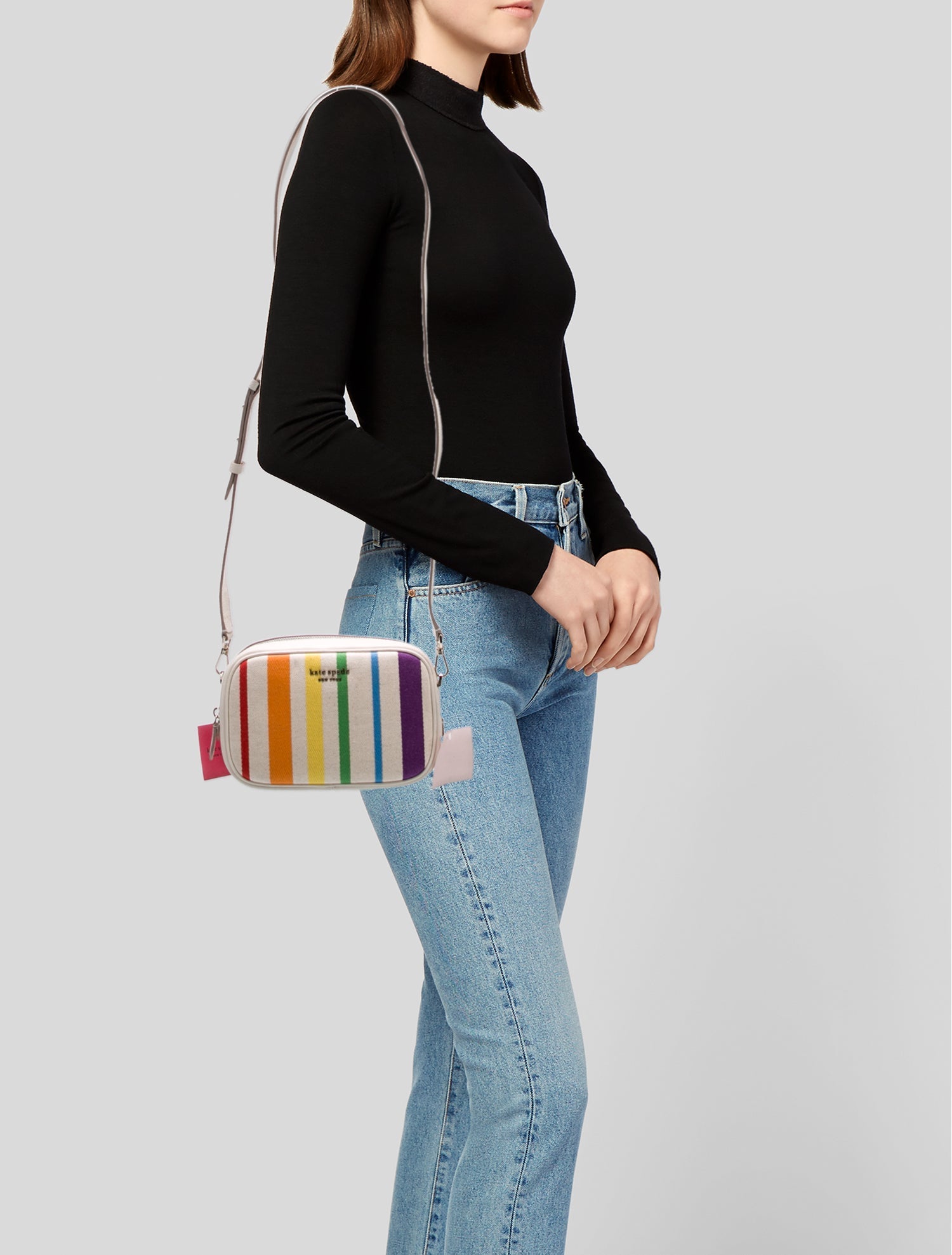 Kate Spade New York Leather Messenger Bag w/ Tags