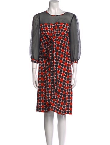 Kate Spade New York Dresses Silk Knee-Length Dress US 4 | S
