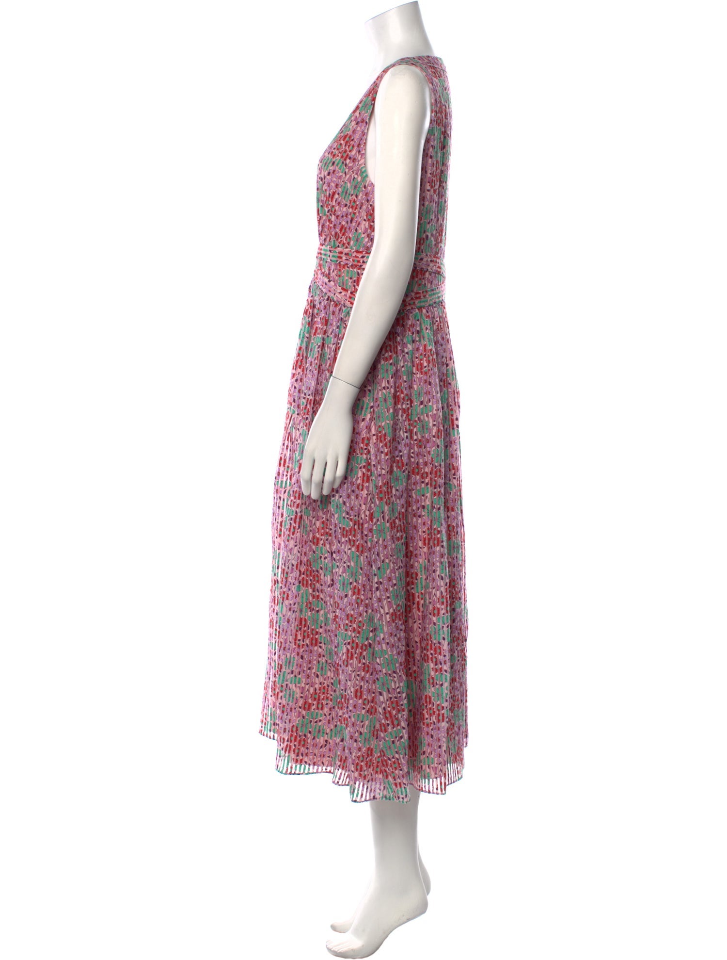 Kate Spade New York Floral Print Long Dress