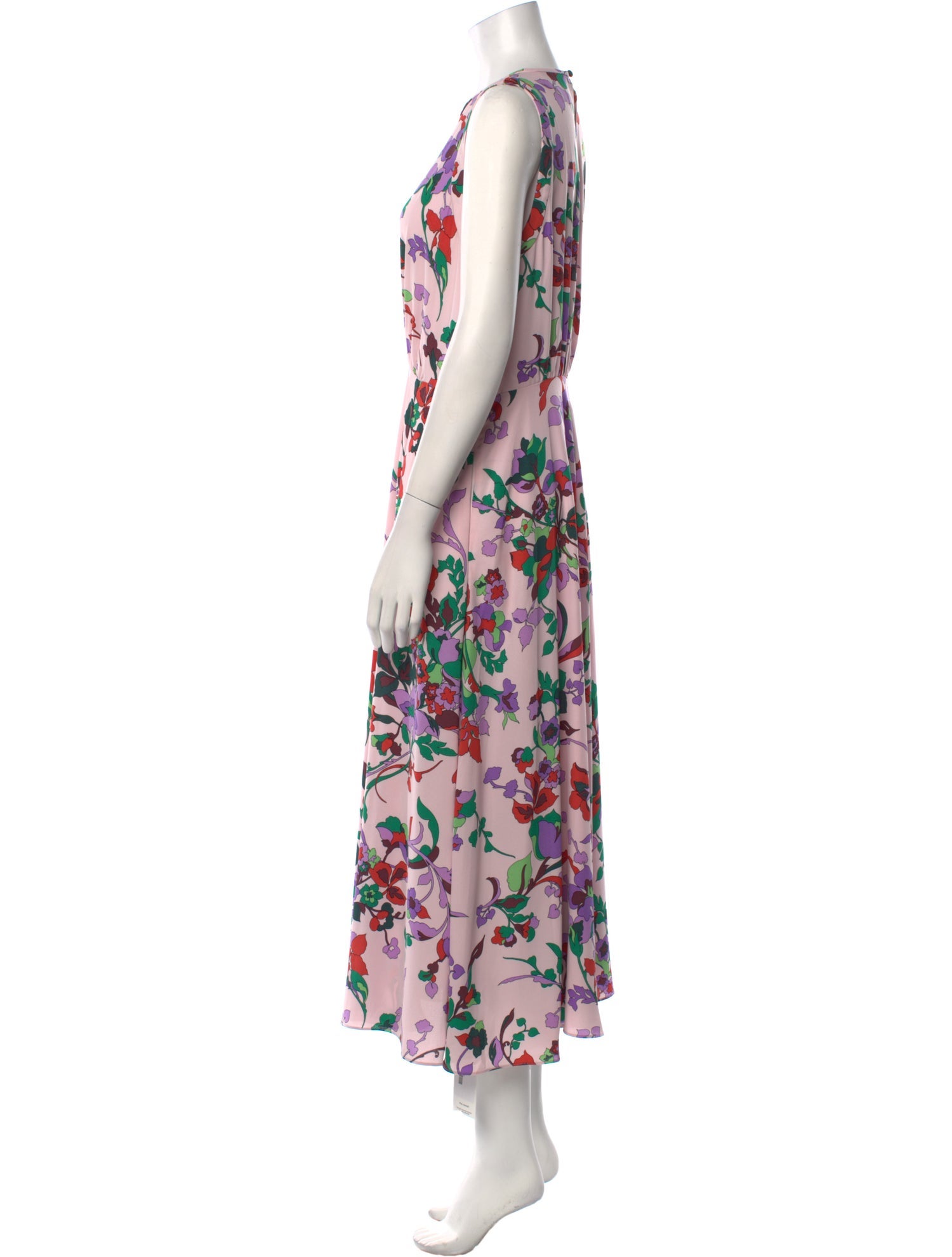 Kate Spade New York Floral Print Long Dress