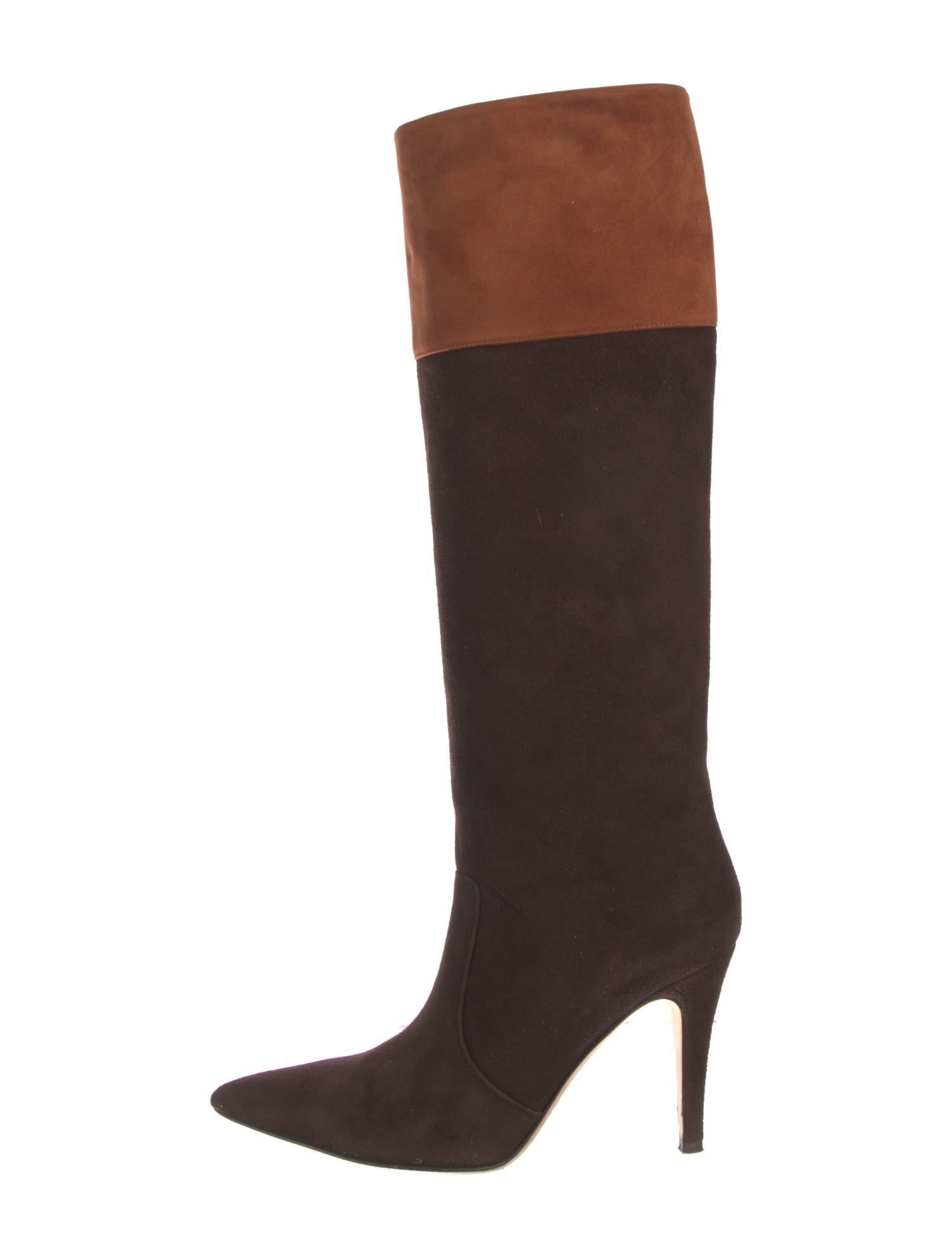 Kate Spade New York Suede Colorblock Pattern Boots