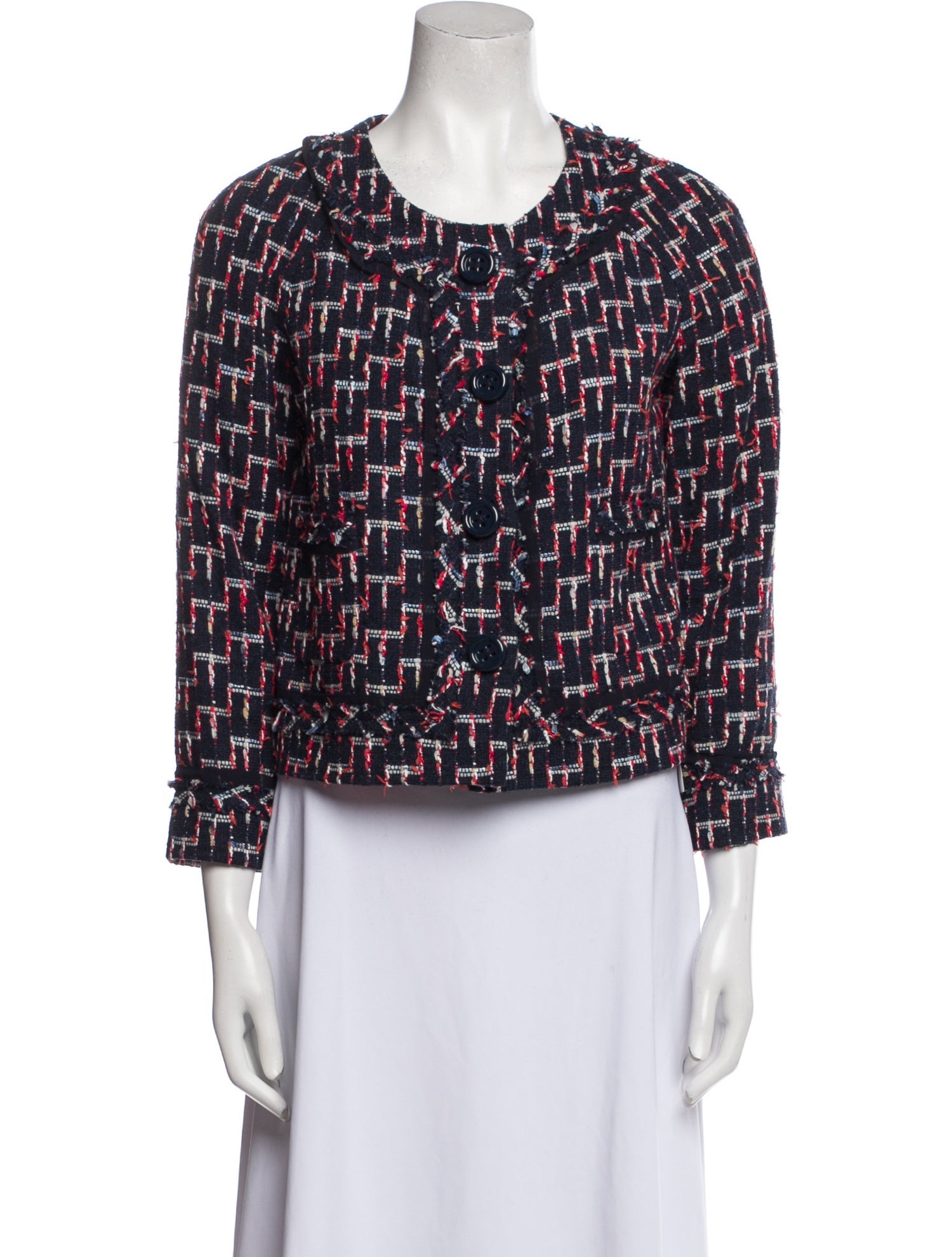 Kate Spade New York Tweed Pattern Jacket