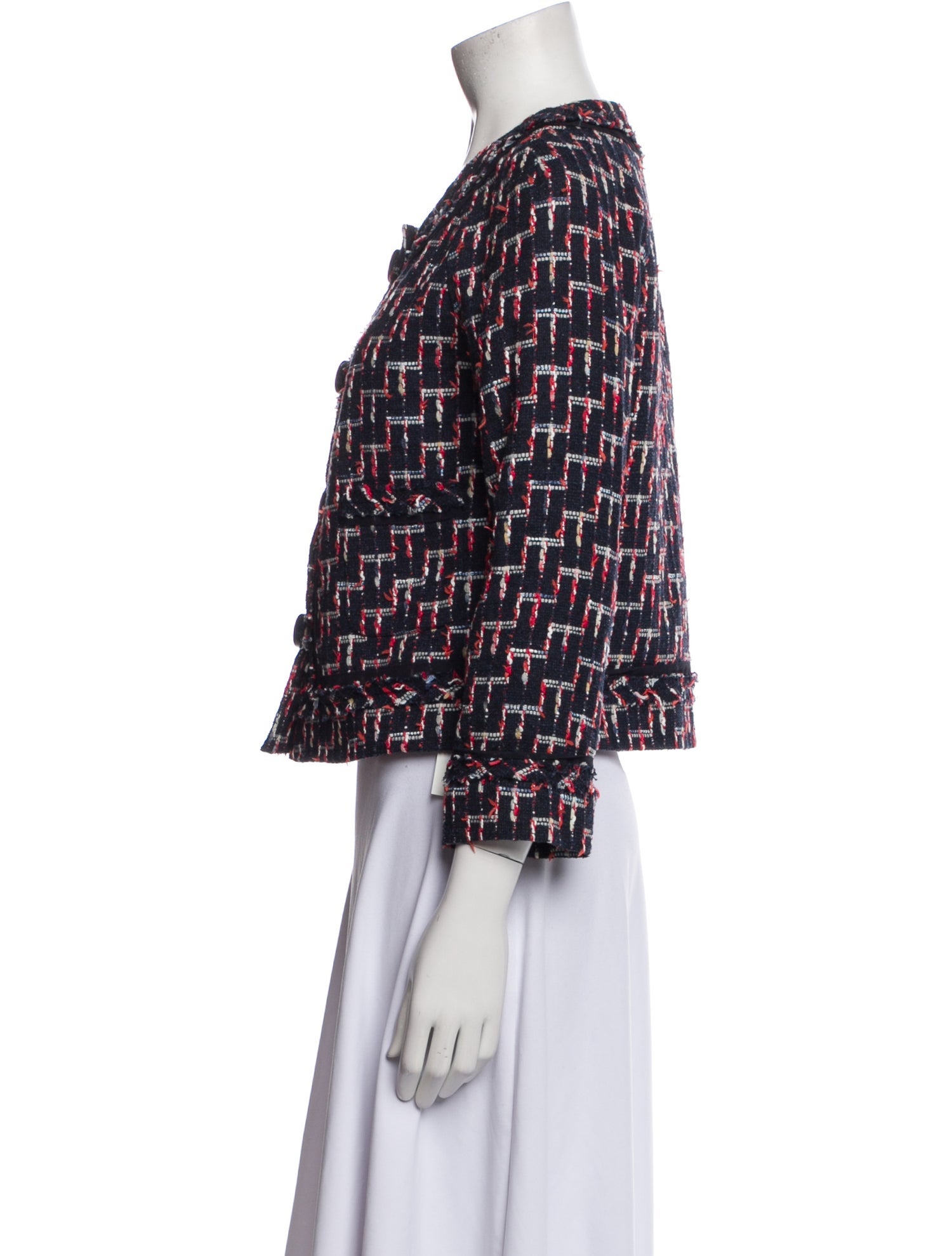 Kate Spade New York Tweed Pattern Jacket