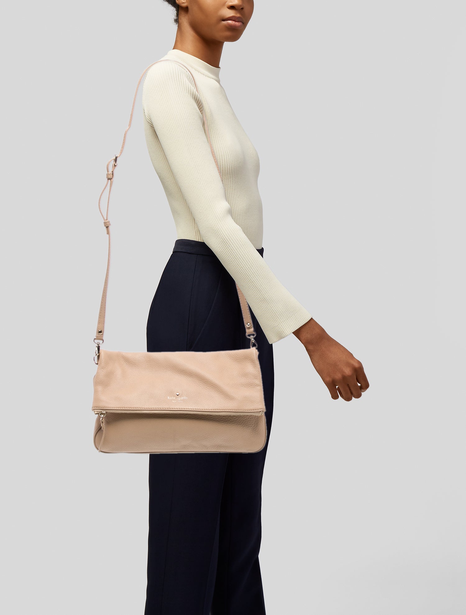 Kate Spade New York Saffiano Leather Crossbody Bag