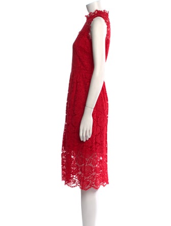 Kate Spade New York Lace Pattern Midi Length Dress