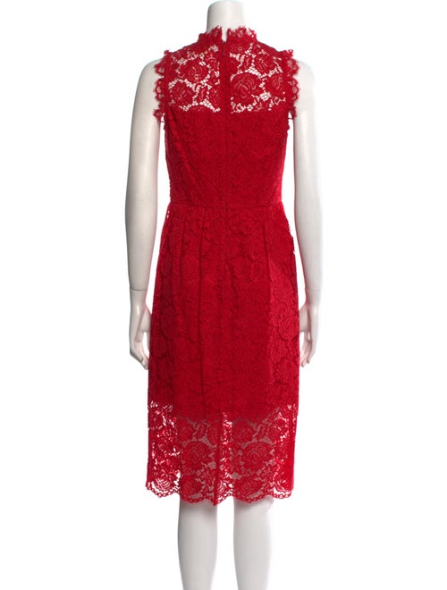 Kate Spade New York Lace Pattern Midi Length Dress