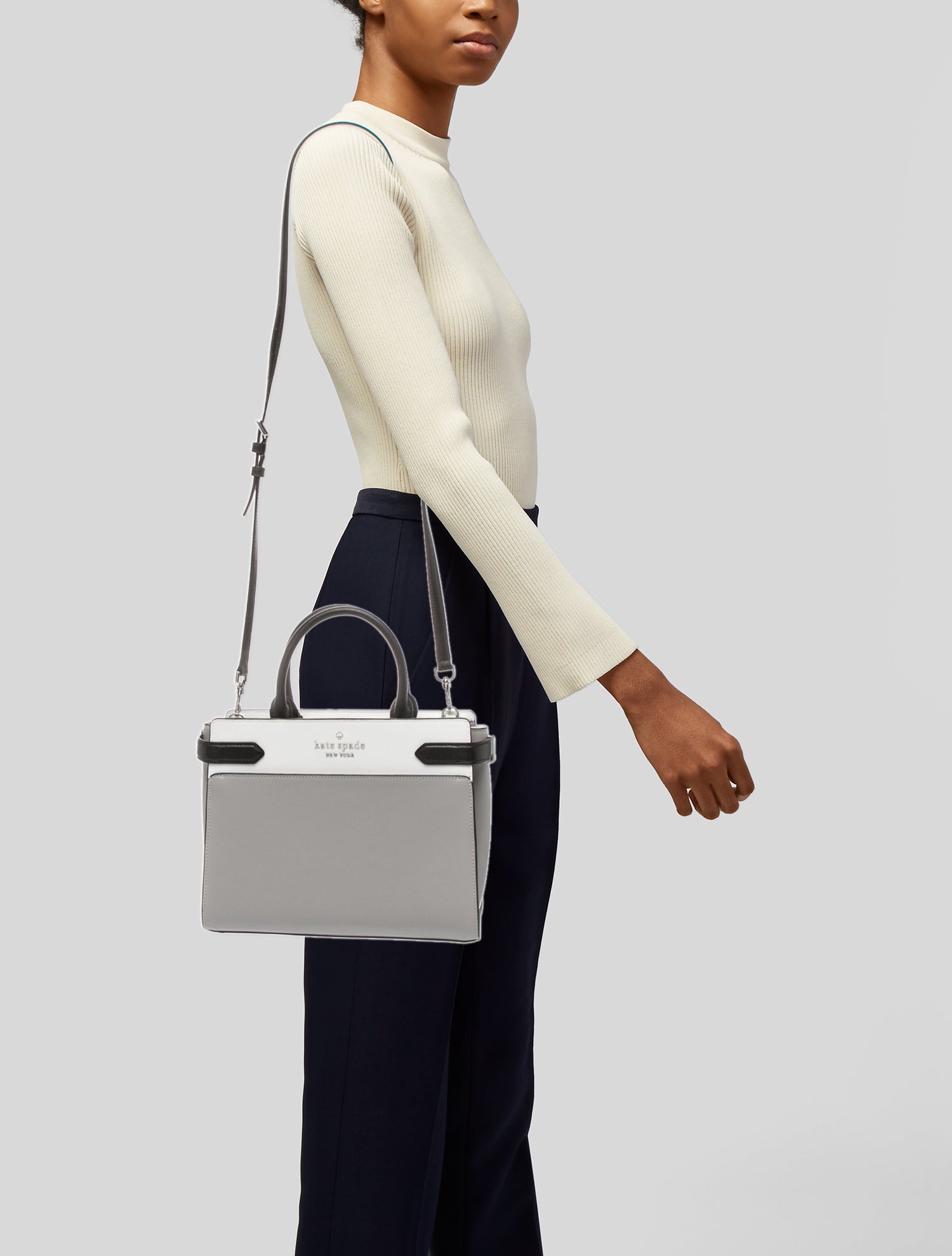 Kate Spade New York Saffiano Leather Top Handle Bag