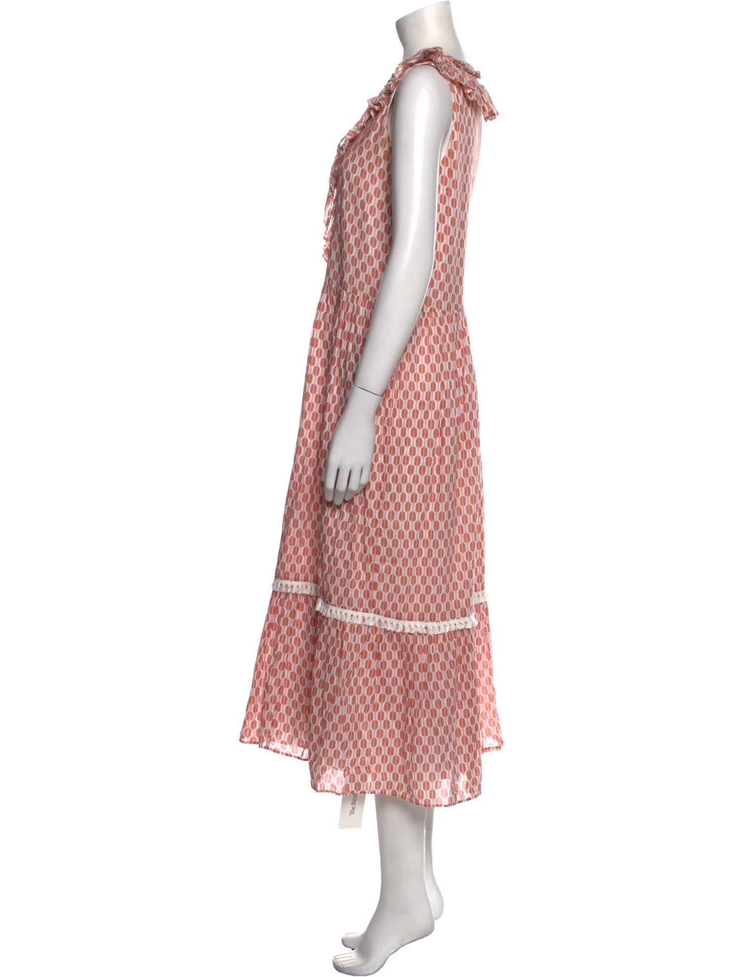 Kate Spade New York Printed Midi Length Dress