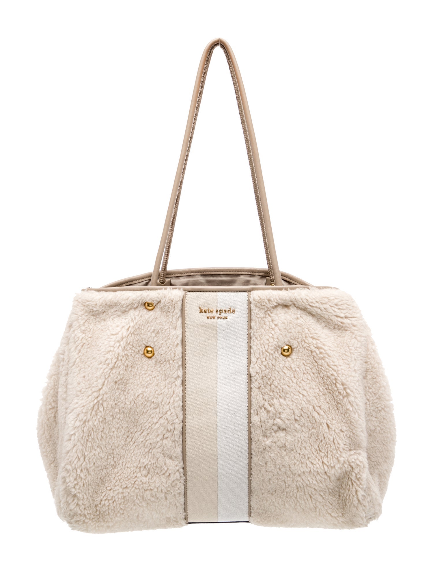 Kate Spade New York Faux Fur Bucket Bag