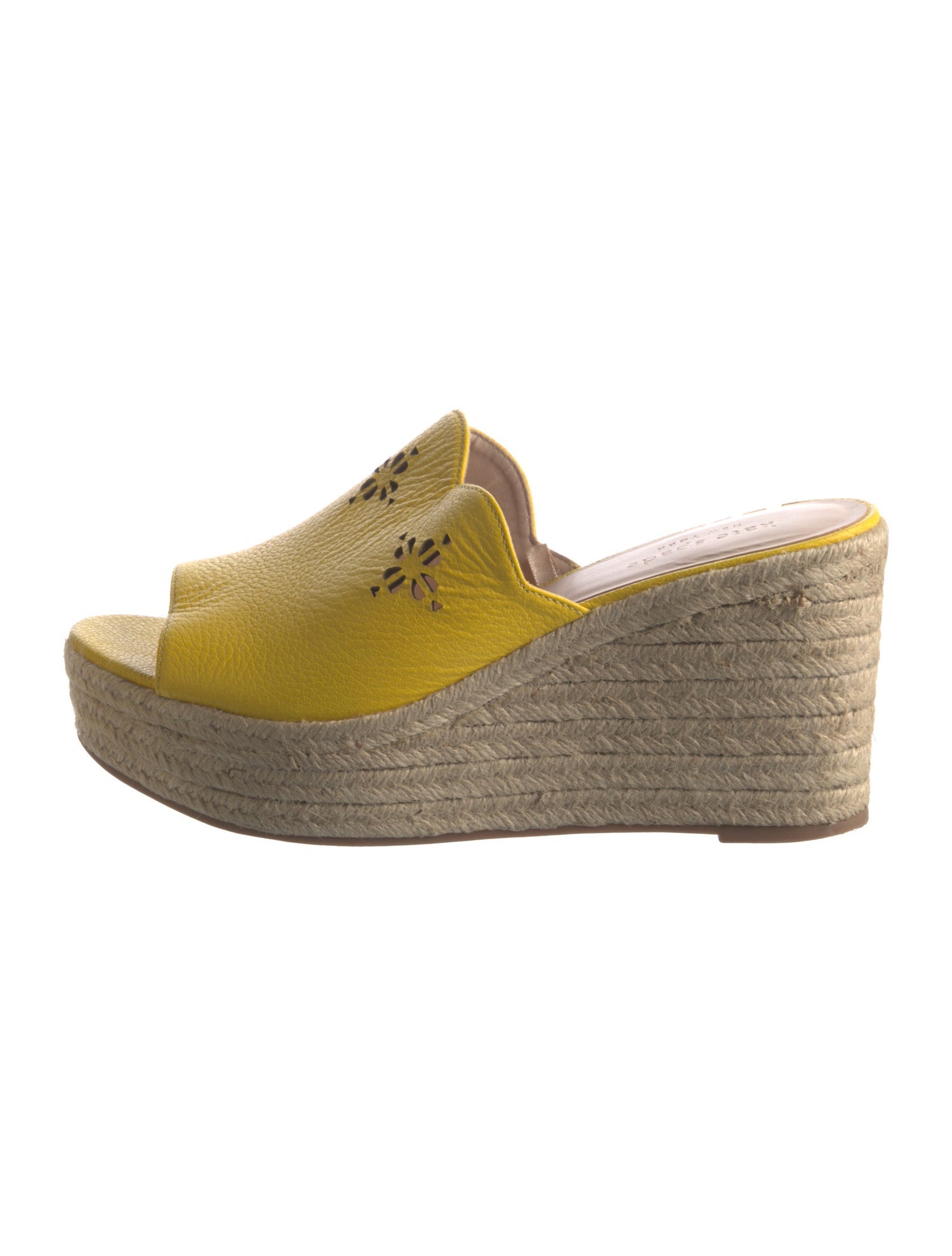 Kate Spade New York Leather Lasercut Accents Espadrilles