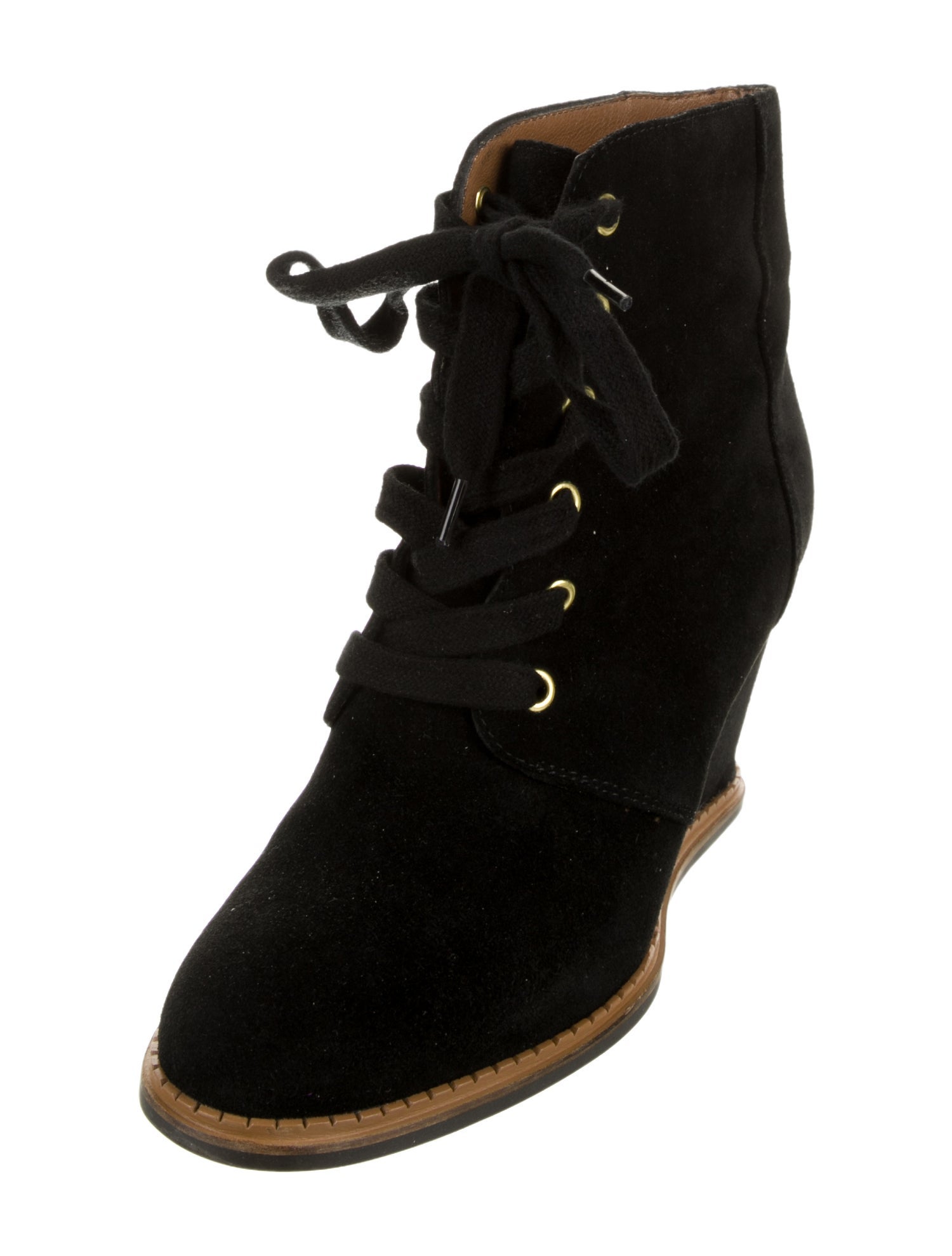 Kate Spade New York Suede Lace-Up Boots