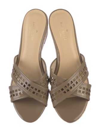 Kate Spade New York Patent Leather Slides