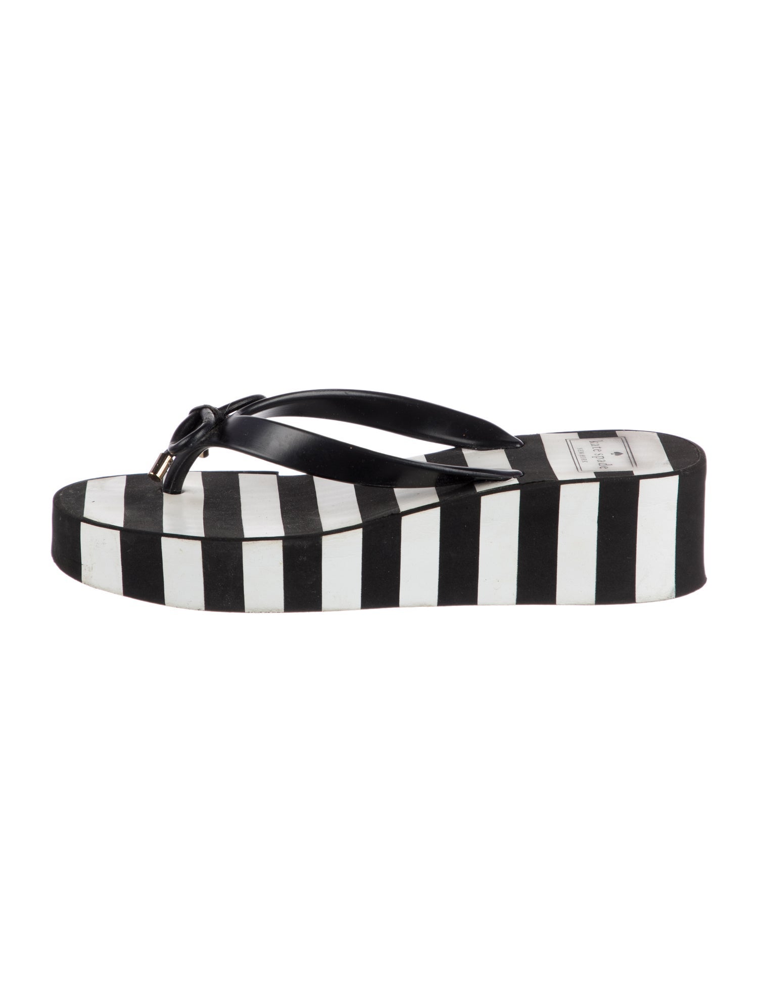 Kate Spade New York Rubber Striped Slides