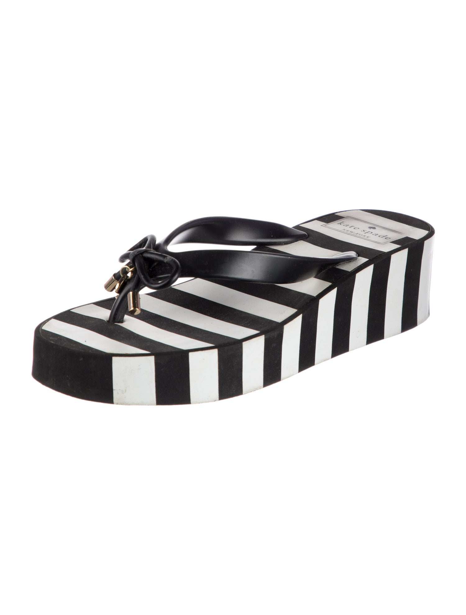 Kate Spade New York Rubber Striped Slides