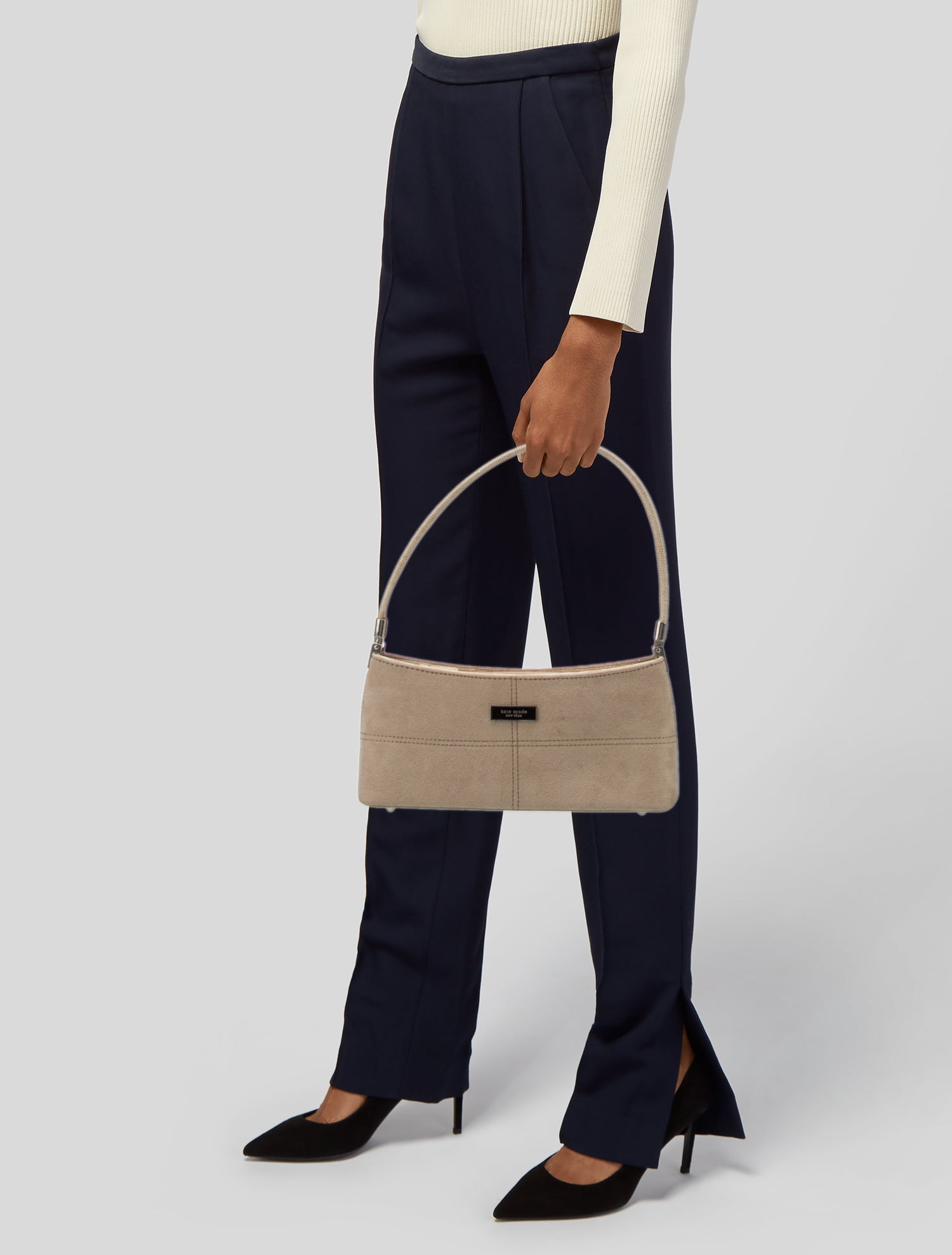 Kate Spade New York Suede Shoulder Bag
