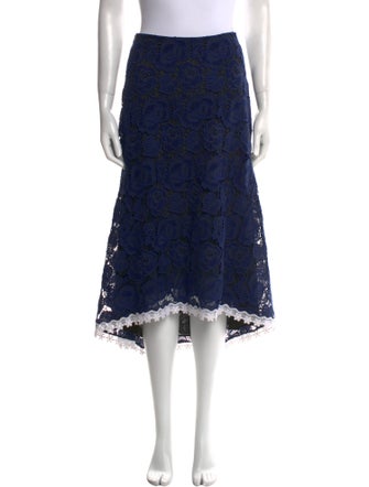 Kate Spade New York Lace Pattern Midi Length Skirt