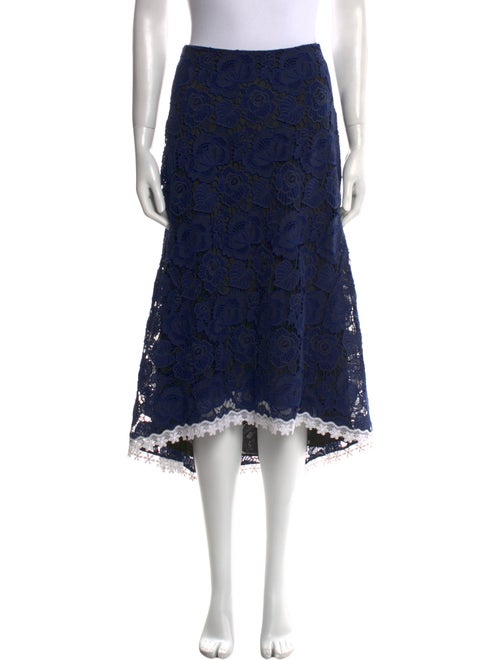 Kate Spade New York Lace Pattern Midi Length Skirt