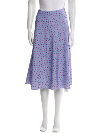 Kate Spade New York Polka Dot Print Knee-Length Skirt