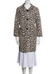 Kate Spade New York Animal Print Trench Coat