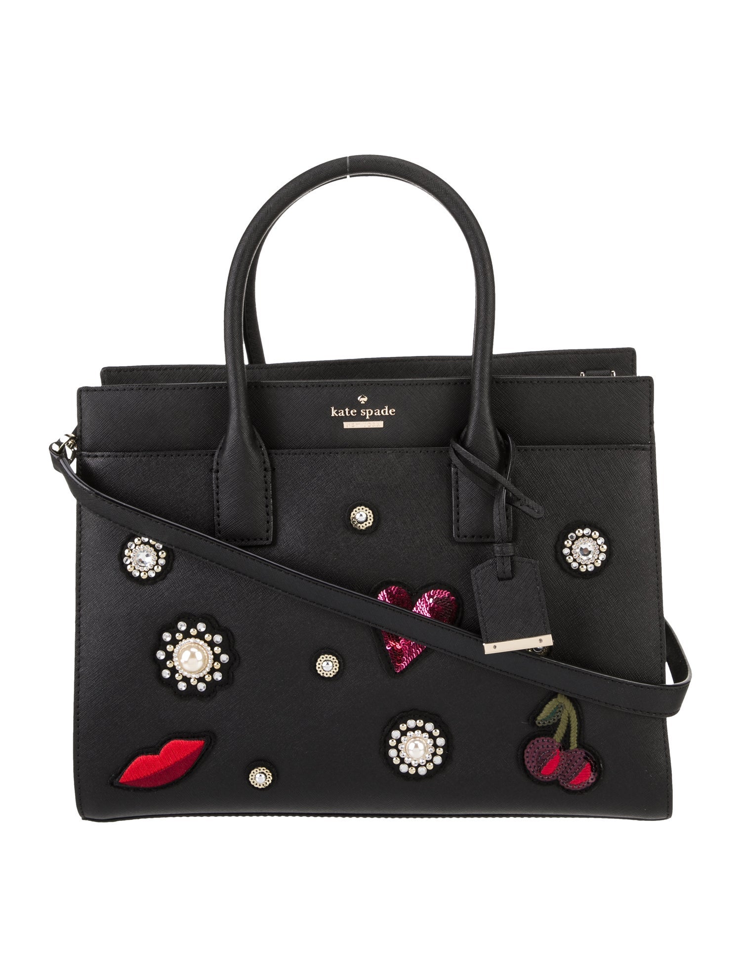 Kate Spade New York Saffiano Leather Top Handle Bag w/ Tags