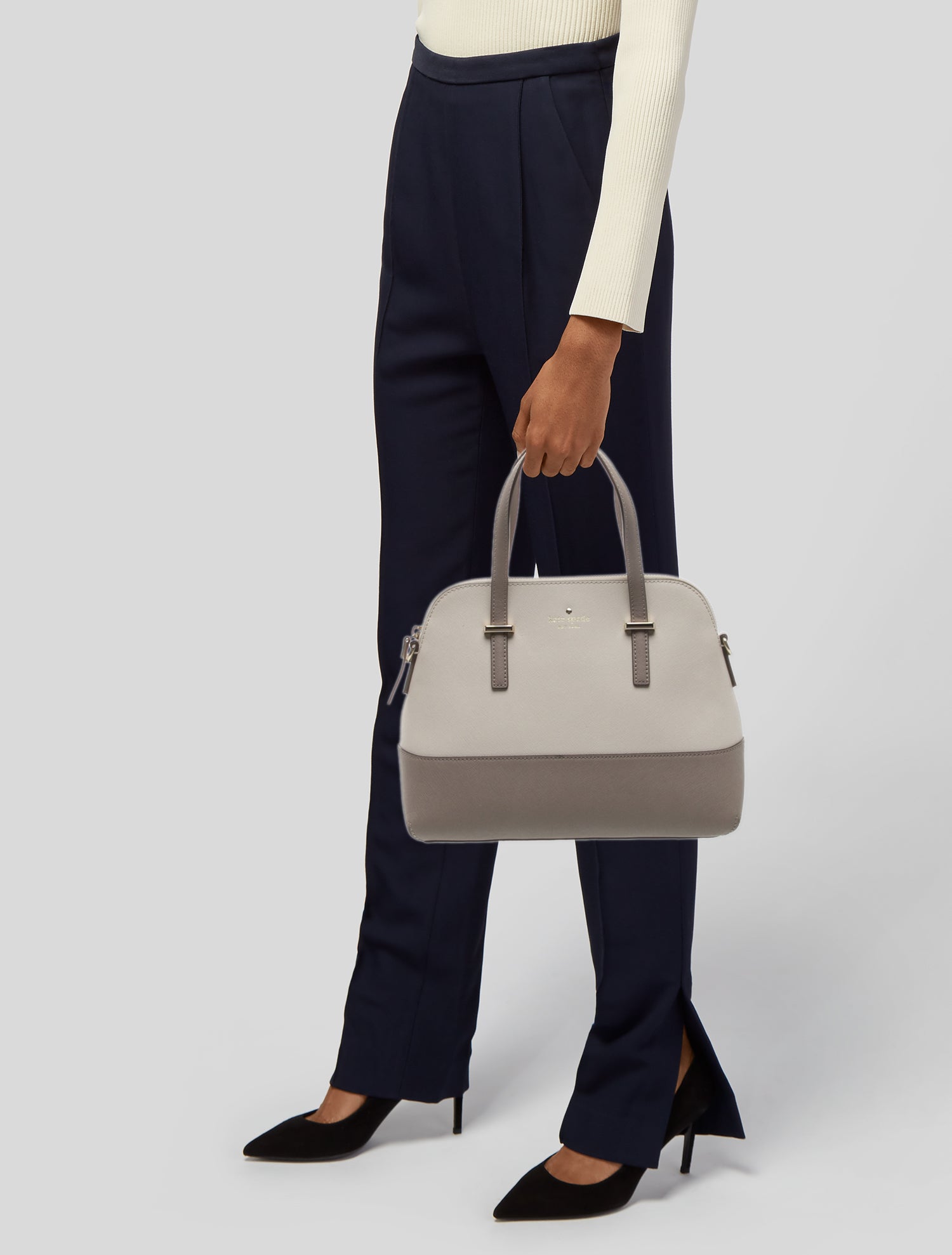 Kate Spade New York Saffiano Leather Top Handle Bag