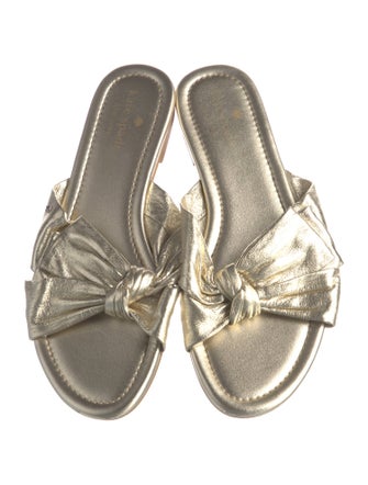 Kate Spade New York Leather Slides