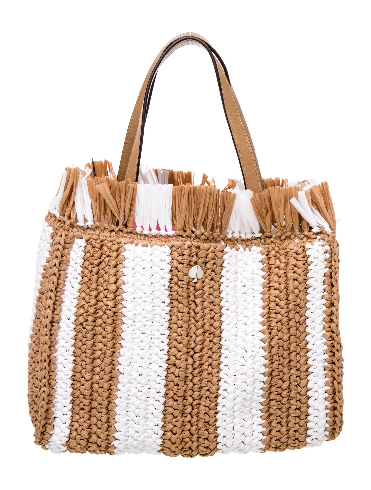 Kate Spade New York Straw Top Handle Bag w/ Tags