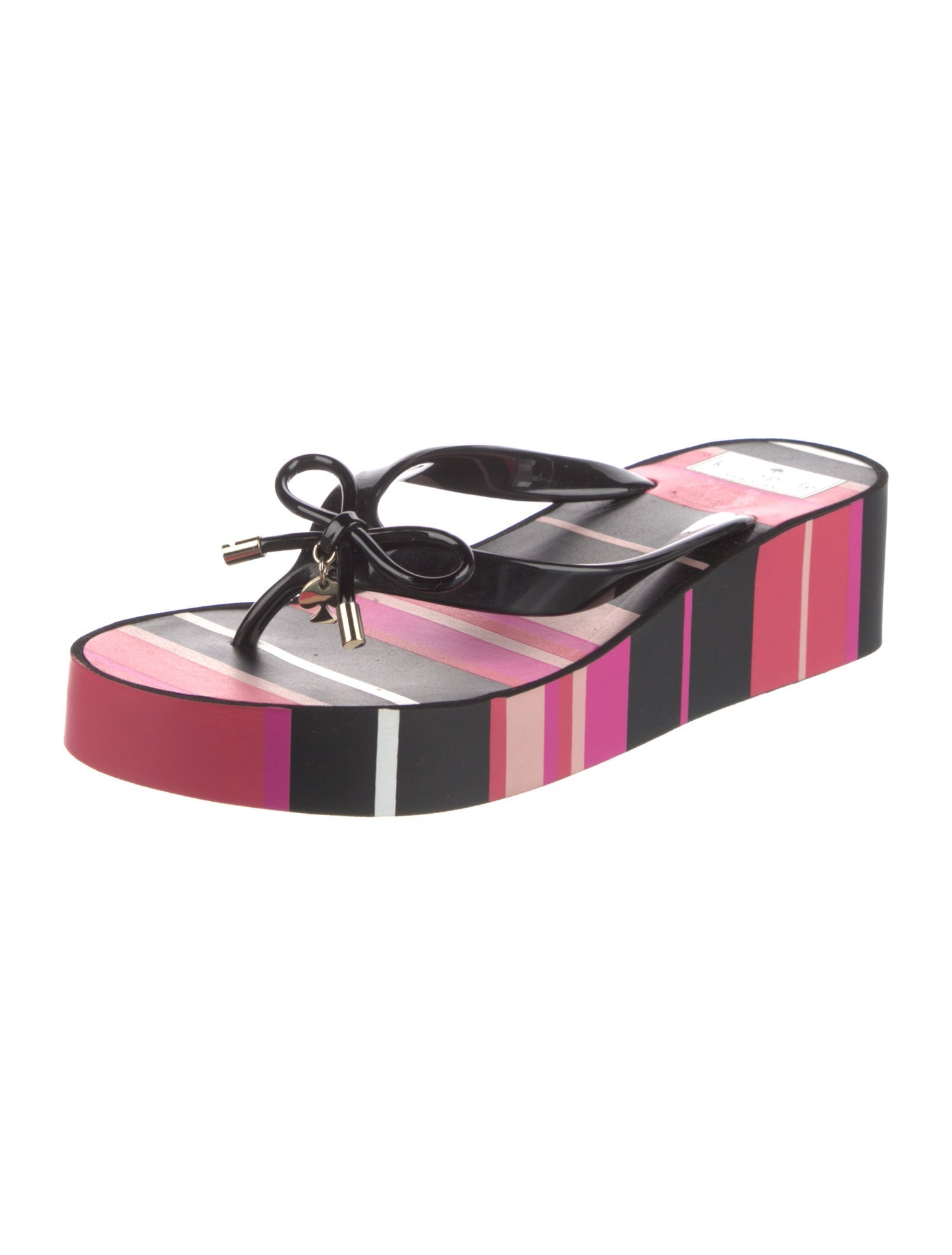 Kate Spade New York Rubber Colorblock Pattern Sandals