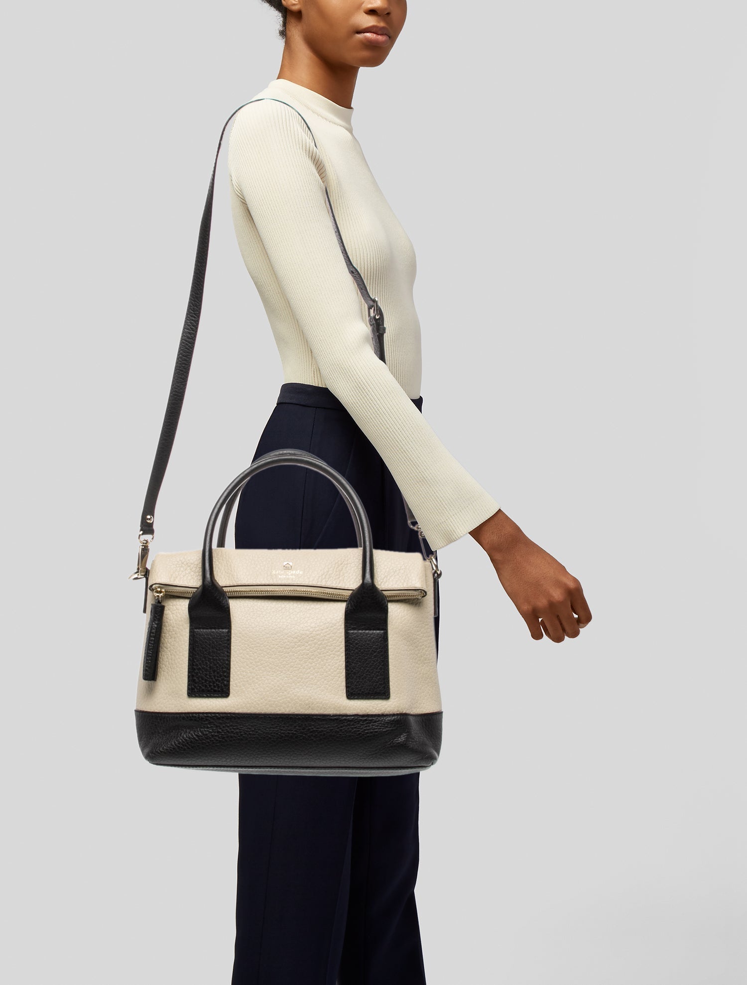 Kate Spade New York Leather Top Handle Bag