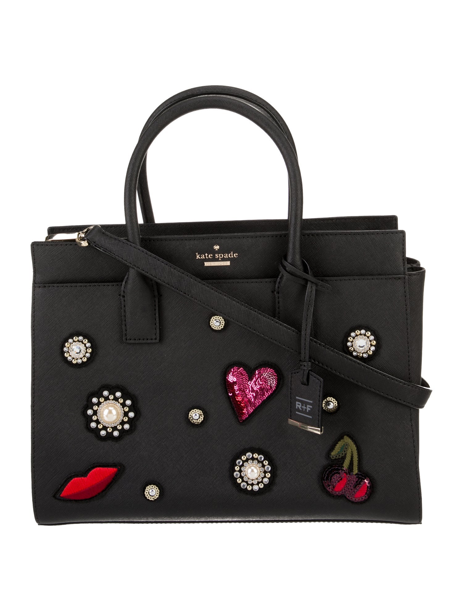 Kate Spade X Rodan & Fields Saffiano Leather Shoulder Bag