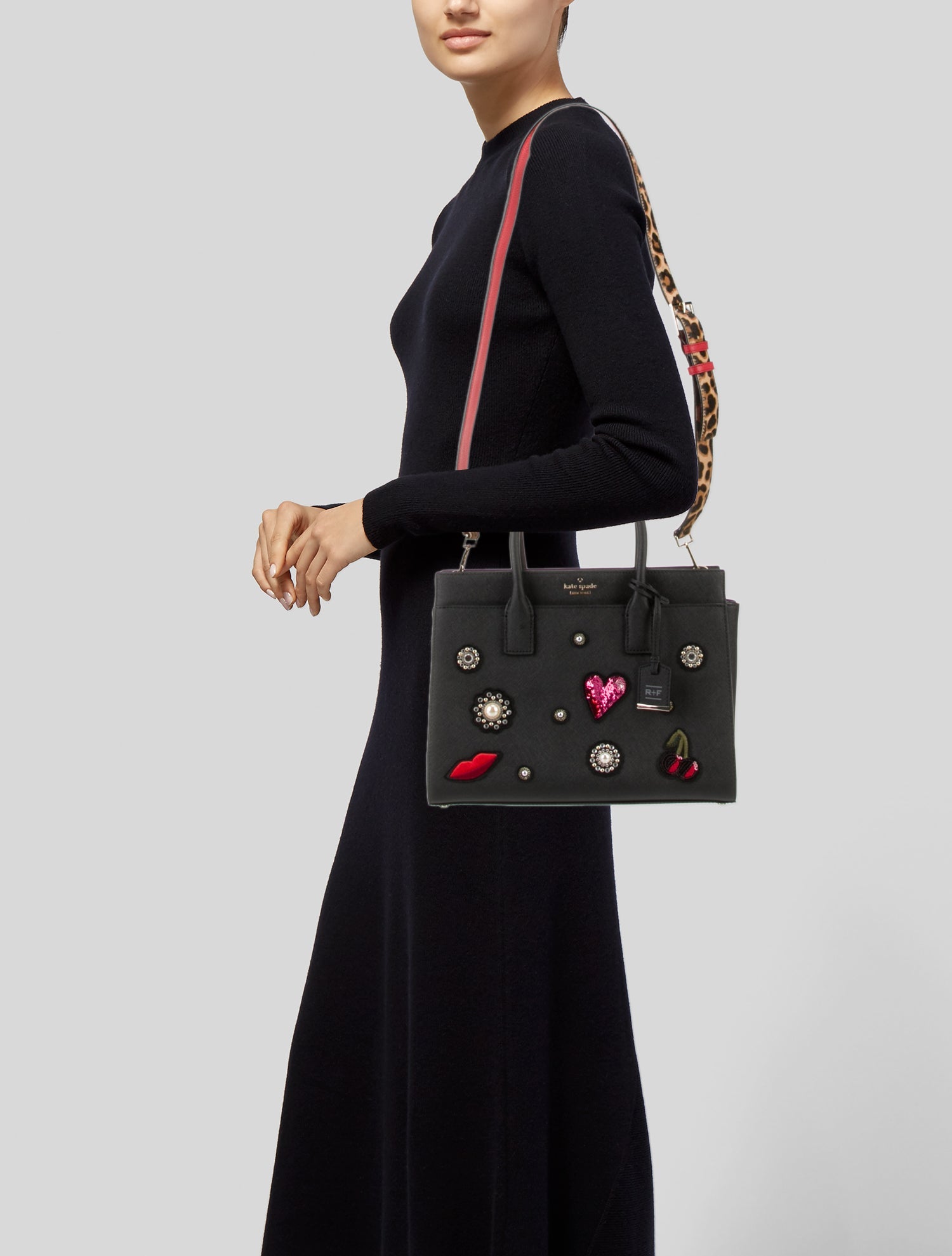 Kate Spade X Rodan & Fields Saffiano Leather Shoulder Bag