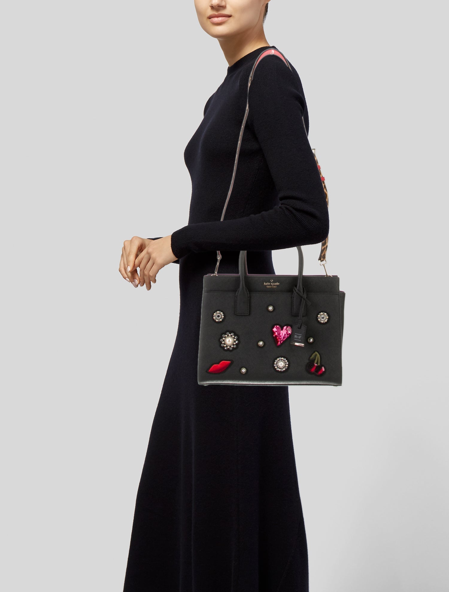 Kate Spade New York Saffiano Leather Top Handle Bag