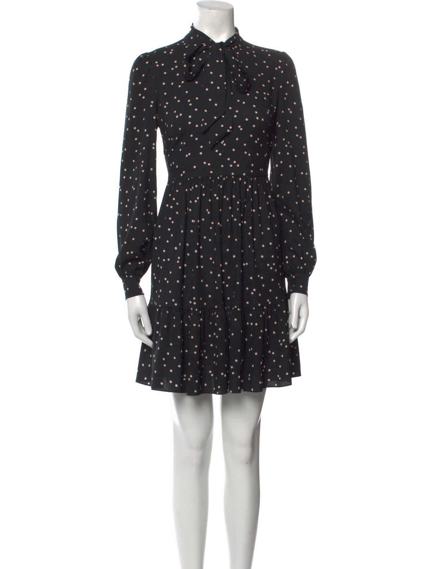 Kate Spade New York Polka Dot Print Mini Dress
