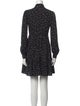 Kate Spade New York Polka Dot Print Mini Dress